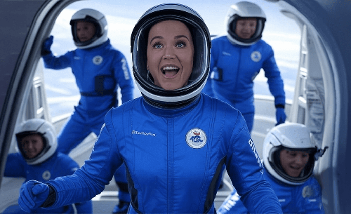 Did Katy Perry Go To Space?